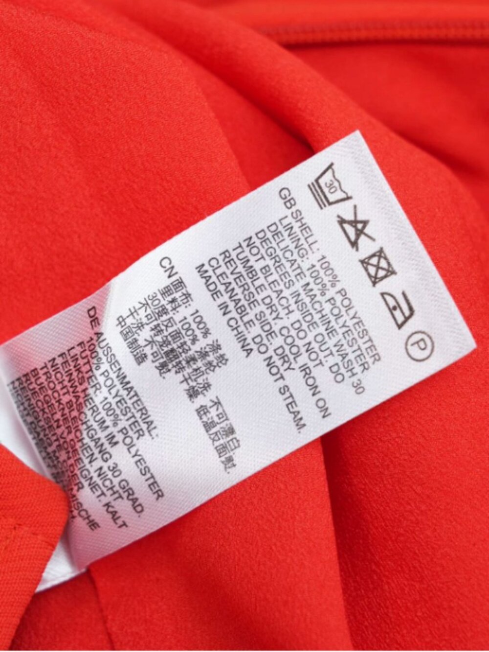 REISS Dion Wide-Leg Cut-Out Jumpsuit 0/2/4/6 Orange - Picture 6 of 7